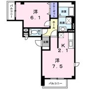 ボン ビサージュの間取り画像
