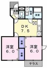 フォーズ アメニティⅢの間取り画像