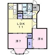 アネックス・アイBの間取り画像