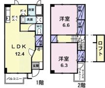 ソレアードⅠの間取り画像