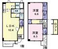 ソレアードⅠの間取り画像