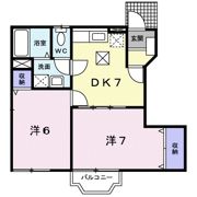 エクシージュⅠの間取り画像