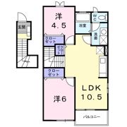 ツインメゾン篠栗Ⅱの間取り画像