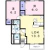 ハートフル鴨島 Aの間取り画像