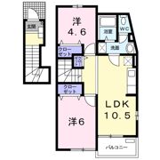 カーサクルーゼの間取り画像