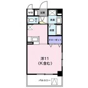 カルフ－ル緑井の間取り画像