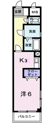 COMODO・SENの間取り画像