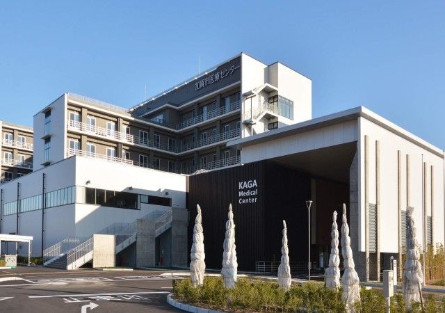 近くの加賀医療センターまで450m（徒歩6分）