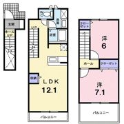 ドリーム・21 B棟の間取り画像
