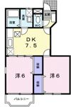 グランパルク Bの間取り画像