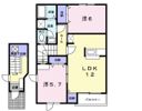 ハートフル柚Ⅰの間取り画像