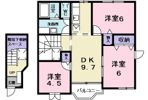 ブリッサ日高Ⅱの間取り画像