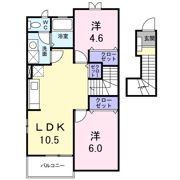 グランデパインヒルズBの間取り画像