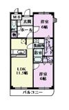 M・Kマンションの間取り画像