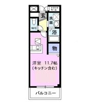 プレステージ大門の間取り画像
