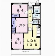 グランヒルⅡの間取り画像