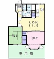 ローゼンハイム Aの間取り画像