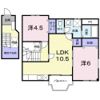 コーポ篠山の間取り画像