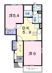 サンパティークの間取り画像
