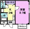 アンフィニ鈴木の間取り画像