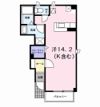 メゾン・コモド Bの間取り画像