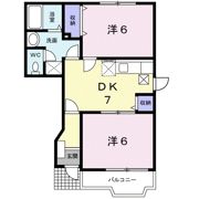 サンライズ Kの間取り画像