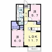 カサ モデルナ Ⅰの間取り画像