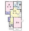 フレーズ・アンソレイエBの間取り画像