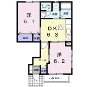 セトルクァイエットⅡの間取り画像