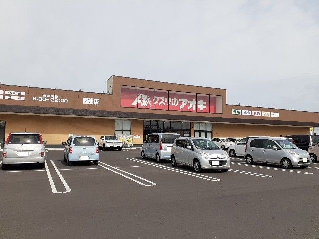 近くのクスリのアオキ薗部店まで250m（徒歩4分）