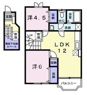天王森 Ⅱの間取り画像