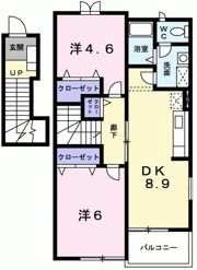 インペリアルBの間取り画像