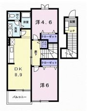 グレイスヒルAの間取り画像
