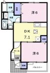 グレイスヒルCの間取り画像