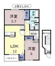 グレイスヒルCの間取り画像