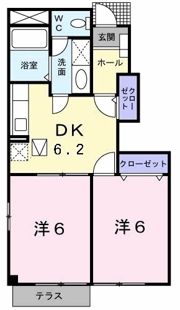 エトワール・バーグBの間取り画像