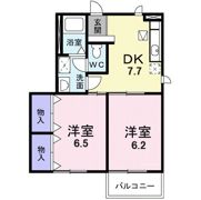 エトワールパルク ウエストの間取り画像