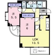 ポムドテールの間取り画像