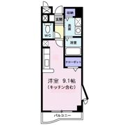 レジデンス東の間取り画像
