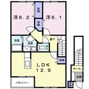 ガルテン ヒューゲルⅡの間取り画像