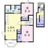 クレストールふじⅡの間取り画像