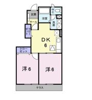 ウエストAの間取り画像