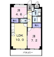 クラールヴィラの間取り画像
