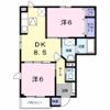 コーポ関口 Aの間取り画像