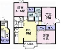 レスポワール菱木の間取り画像