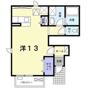 アンクルールBの間取り画像