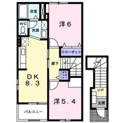 メゾン ドゥ コルーテの間取り画像