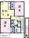 カーサプラシードの間取り画像