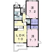 エストレーノパレスAの間取り画像