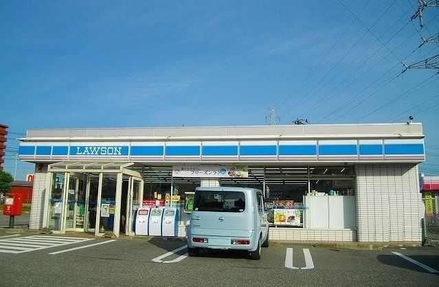 近くのローソン 割山店まで500m(徒歩7分)